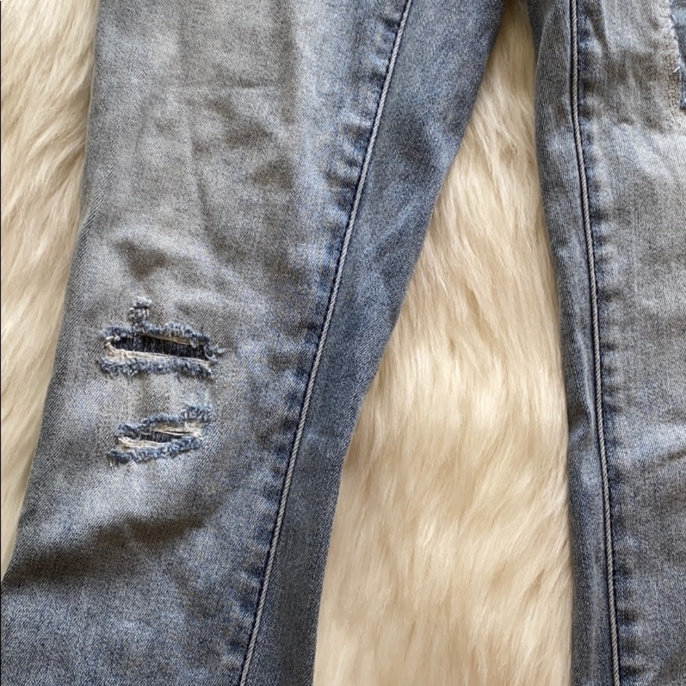 Mossimo patchwork jeans size 00 - Picture 5 of 6